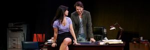 Izabella Yena and Dan Spielman in the Belvoir Street Production of Sexual Misconduct of the Middle Classes.